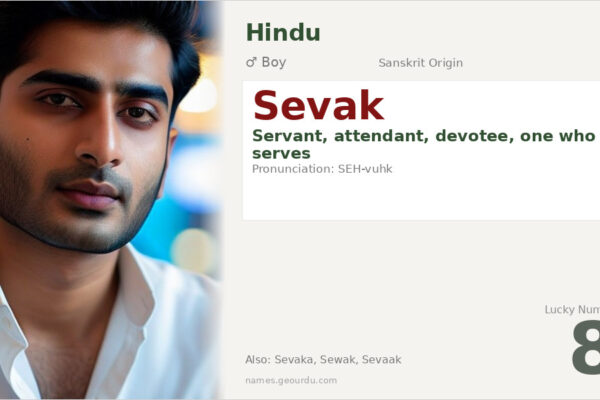 Sevak Name Meaning — Sanskrit Origin, Boy Name & Details (2025)