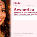 Sevantika Name Meaning and Details