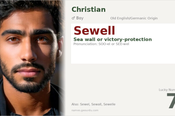 Sewell Name Meaning — Origin, History & Personality (2025)