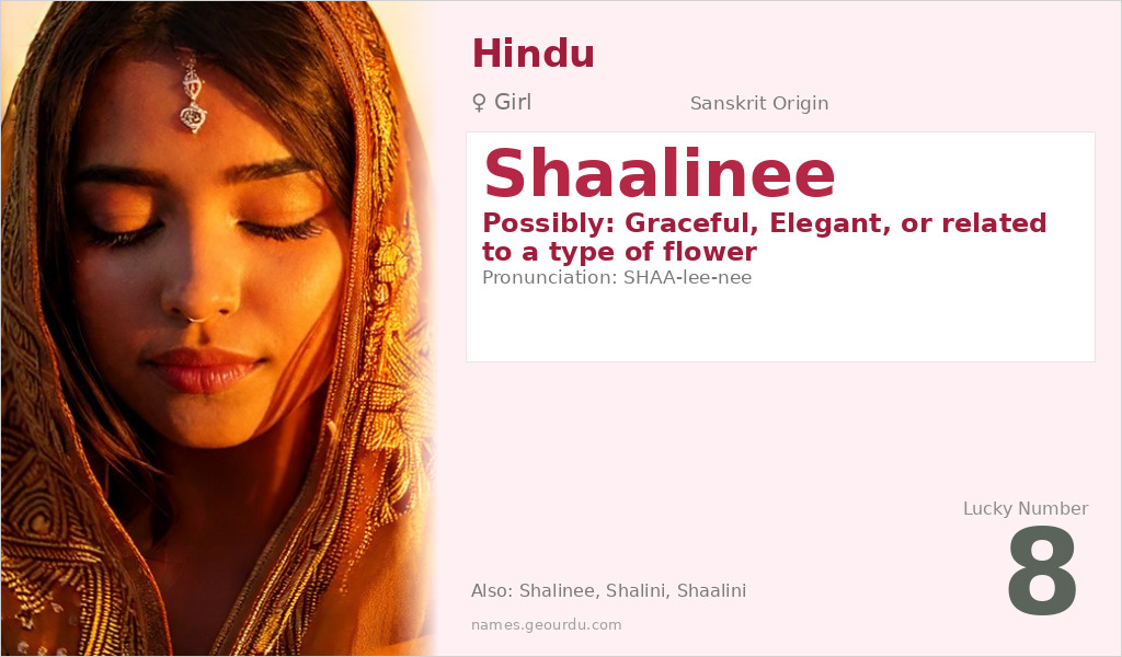 Shaalinee Name Meaning and Details