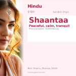 Shaantaa Name Meaning and Details
