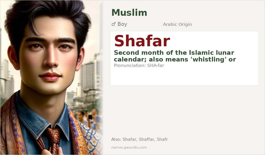 Shafar Name Meaning and Details