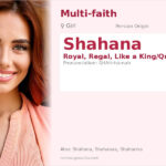 Shahana Name Meaning and Details