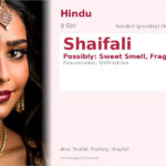 Shaifali Name Meaning and Details