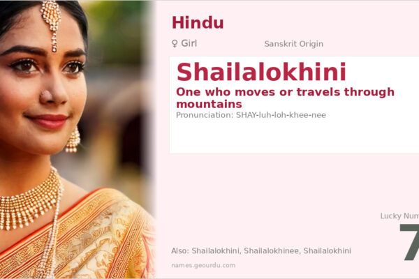 Shailalokhini Meaning — Sanskrit Origin, Girl Name & Details (2025)