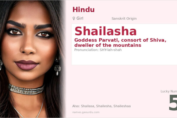 Shailasha Meaning — Sanskrit Origin, Girl Name & Hindu Goddess (2025)