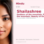 Shailashree Name Meaning and Details