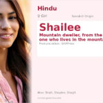 Shailee Name Meaning and Details