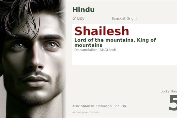 Shailesh Name Meaning — Sanskrit Origin, Boy Name & Details (2025)
