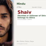 Shaiv Name Meaning and Details