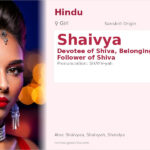 Shaivya Name Meaning and Details