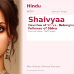 Shaivyaa Name Meaning and Details