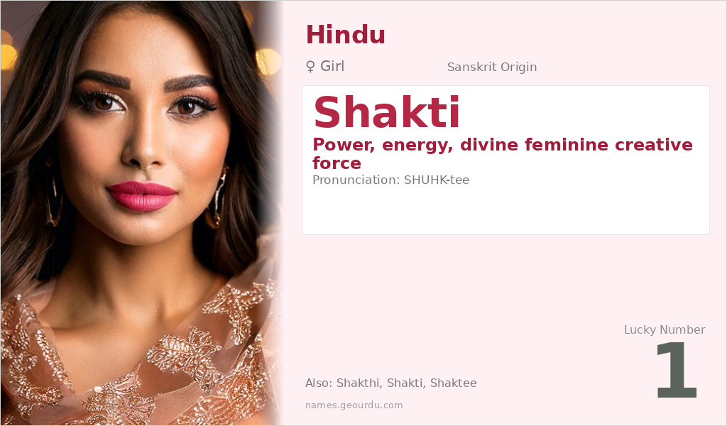 Shakti Name Meaning and Details