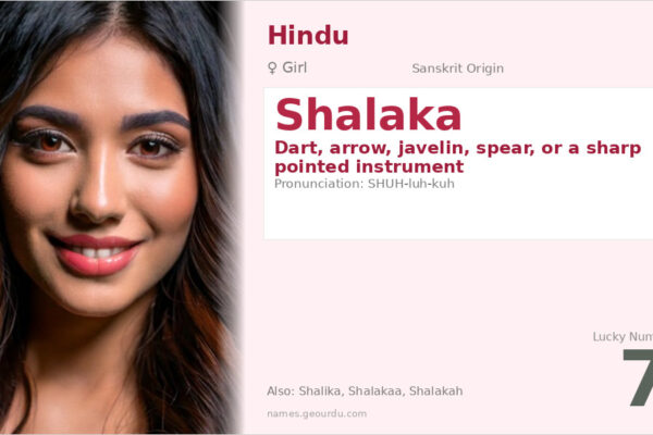 Shalaka Name Meaning — Sanskrit Origin, Girl Name & Details (2025)