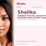 Shalika Name Meaning and Details