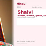 Shalvi Name Meaning and Details