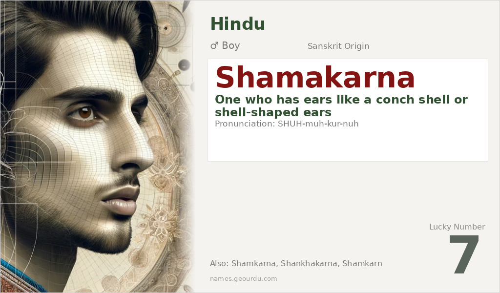 Shamakarna Name Meaning and Details