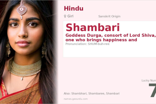 Shambari Name Meaning — Goddess Durga, Origin & Details (2025)