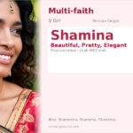 Shamina Name Meaning and Details