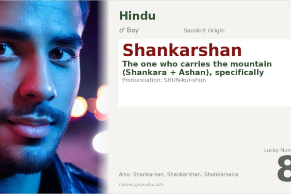 Shankarshan Name Meaning — Sanskrit Origin, Hindu Boy Name & Mythology (2025)