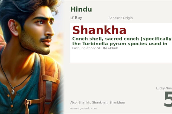 Shankha Name Meaning — Sanskrit Origin, Hindu Boy Name & Details (2025)