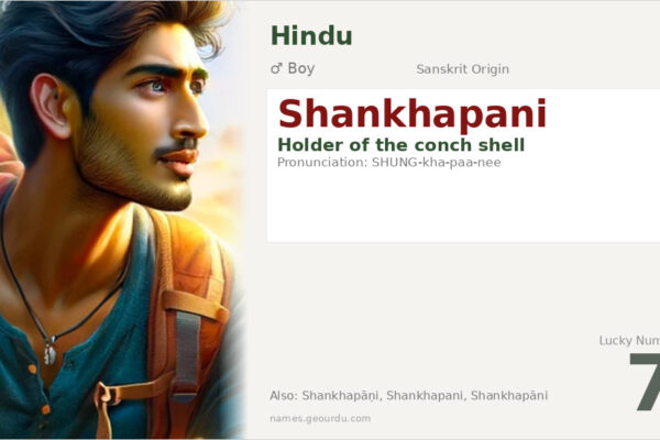 Shankhapani Meaning — Origin, Gender & Details (2025)
