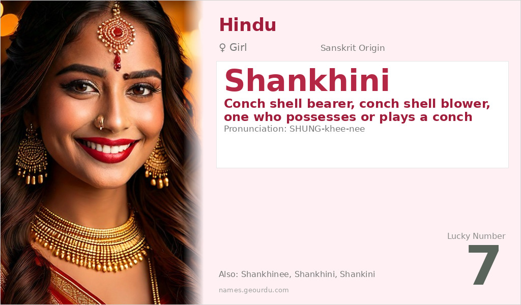 Shankhini Name Meaning and Details