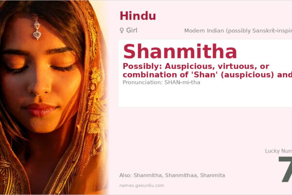Shanmitha Name Meaning — Origin, Gender & Details (2025)