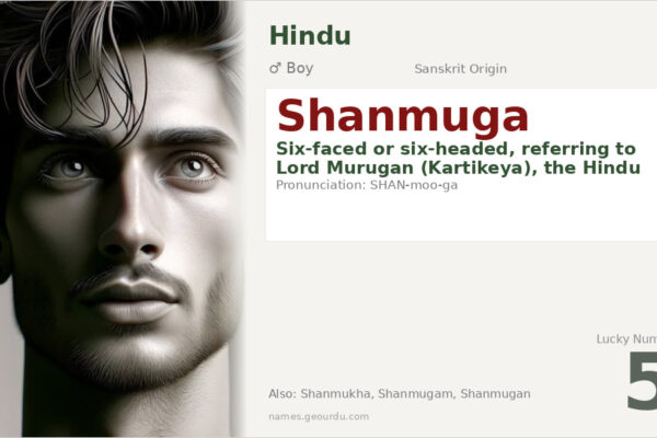 Shanmuga Name Meaning — Sanskrit Origin, Hindu God & Details (2025)
