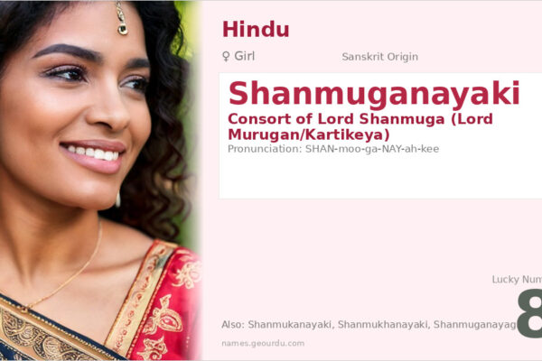 Shanmuganayaki Meaning — Sanskrit Origin, Girl Name & Details (2025)