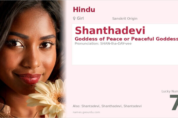 Shanthadevi Meaning — Goddess of Peace, Origin & Details (2025)