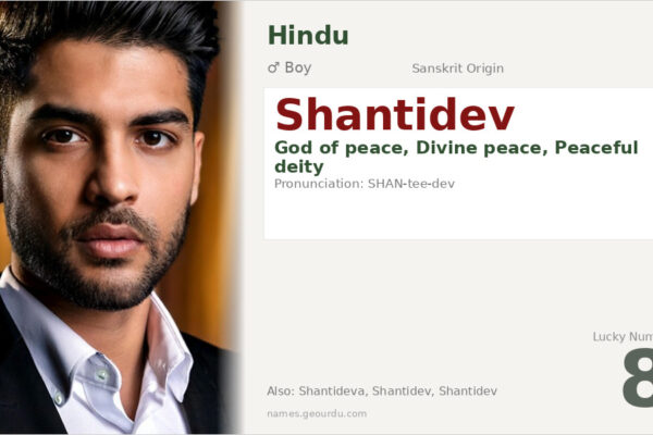 Shantidev Meaning — Sanskrit Origin, Boy Name & Details (2025)