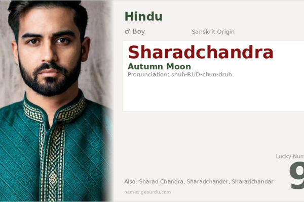 Sharadchandra Name Meaning — Autumn Moon Origin & Details (2025)