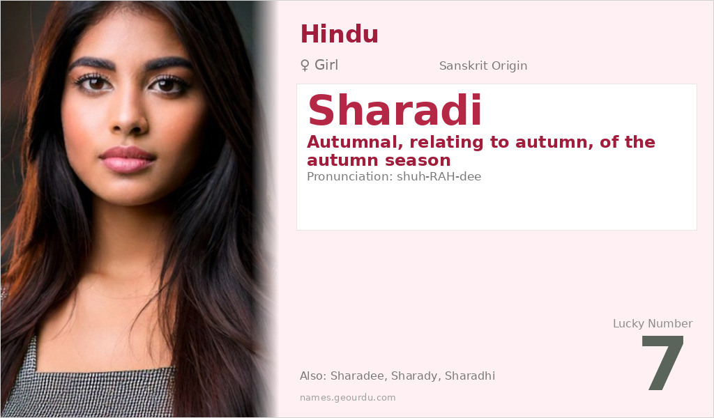 Sharadi Name Meaning and Details
