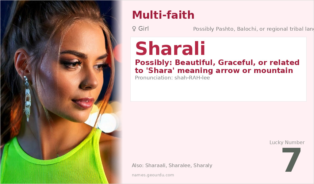 Sharali Name Meaning and Details