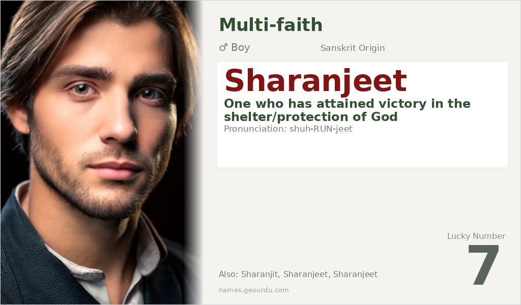 Sharanjeet Name Meaning and Details