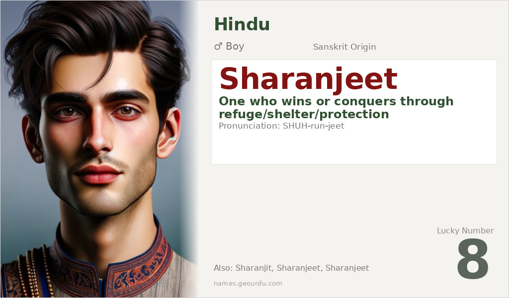 Sharanjeet Name Meaning and Details