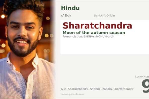 Sharatchandra Meaning — Sanskrit Origin, Boy Name & Details (2025)