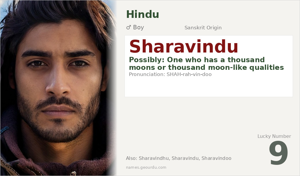 Sharavindu Name Meaning and Details