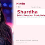 Shardha Name Meaning and Details