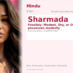 Sharmada Name Meaning and Details