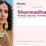 Sharmadha Name Meaning and Details