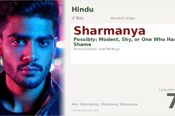 Sharmanya Name Meaning — Origin, Gender & Details (2025)