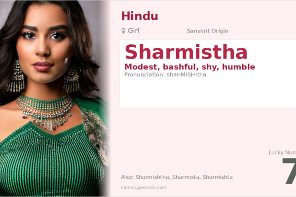 Sharmistha Name Meaning — Sanskrit Origin, Girl Hindu Name & Details (2025)