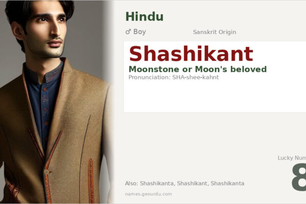 Shashikant Meaning — Sanskrit Origin, Boy Name & Details (2025)