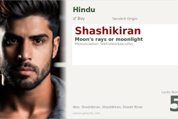 Shashikiran Name Meaning — Sanskrit Origin, Boy Name & Details (2025)