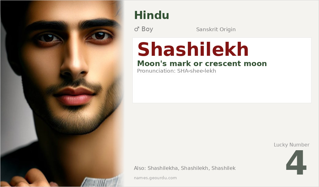 Shashilekh Name Meaning and Details
