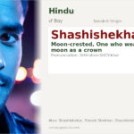 Shashishekhar Name Meaning and Details