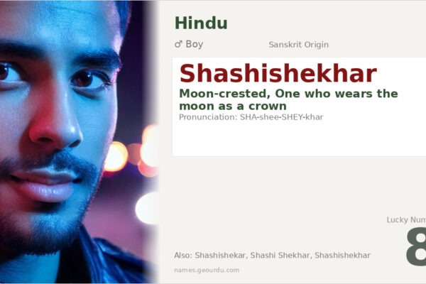 Shashishekhar Name Meaning — Sanskrit Origin, Boy & Details (2025)