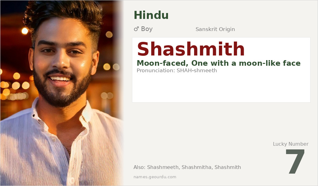 Shashmith Name Meaning and Details